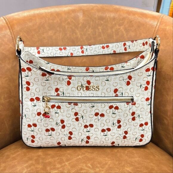 Guess Handbags - NEW Guess Cherry Shoulder Handbag
